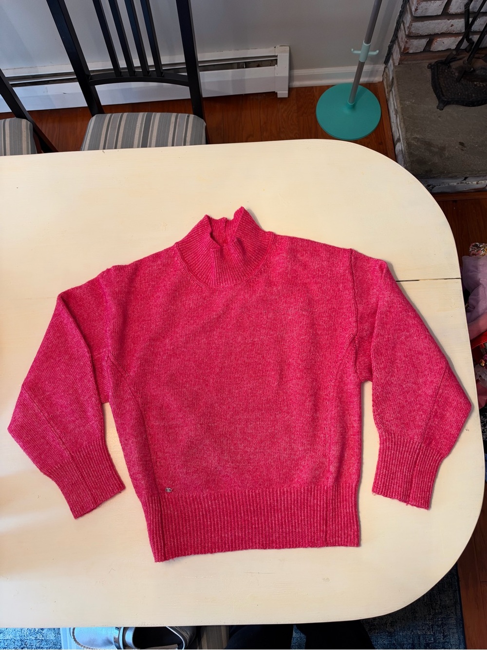 Sam Edelman Cozy Mock Neck Sweater - Pink